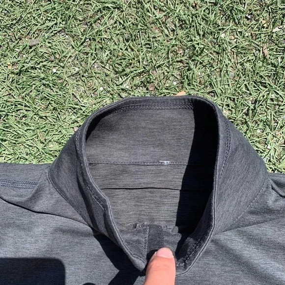 Gray Vuori Ease Performance Quarter-Zip Pullover